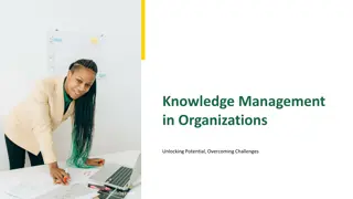 Unlocking the Potential of Knowledge Management in Organizations