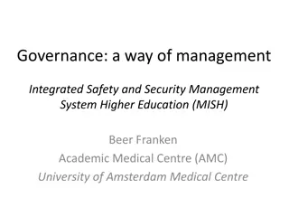 Implementing Governance Systems in Higher Education and Healthcare