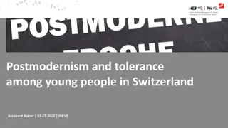 Tolerance and Postmodernism Trends Among Swiss Youth