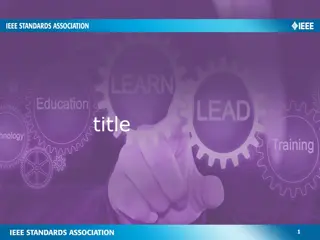 Exploring Proposed Standard for Technical Content
