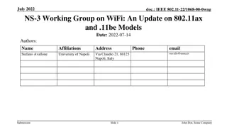 NS3W Group: Advancements in WiFi Research and Simulation
