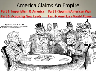 America's Imperialist Expansion: From Isolationism to Empire Building