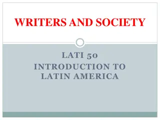 Exploring the Literary Landscape of Latin America