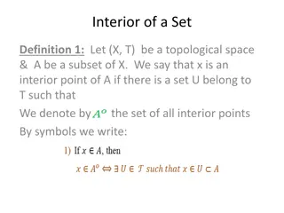 Understanding Interior of a Set in Topological Spaces
