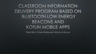 Revolutionizing Education with Bluetooth Beacons and Kotlin Mobile Apps