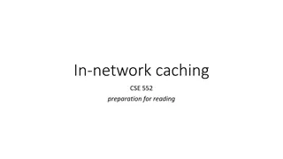 Network Caching and Programmable Hardware Insights