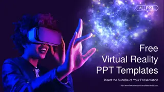 Modern PowerPoint Presentation Templates for Virtual Reality Experience