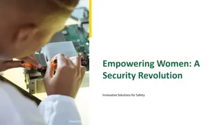 Innovative Solutions for Women's Security Revolution