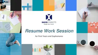Helpful Tips for Crafting a Strong Resume as a First-Year or Sophomore