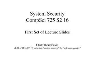 Mastering System Security: CompSci Course Overview & Assessment Guidelines