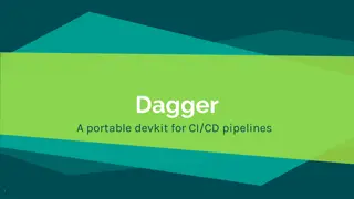 Dagger: A Portable Devkit for CI/CD Pipelines