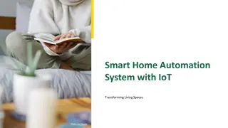 Transforming Living Spaces with Smart Home Automation IoT