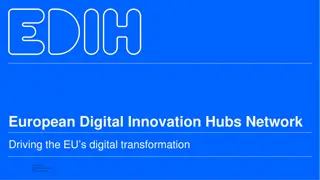 Driving Digital Transformation: European Network of Innovation Hubs