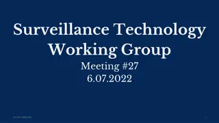 Surveillance Technology Policy and Data Governance 2022 Highlights