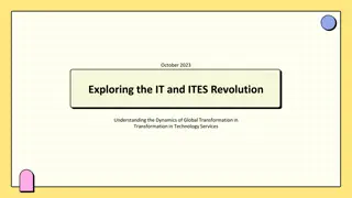 Exploring the IT and ITES Revolution: Understanding Global Transformation in Technology Services