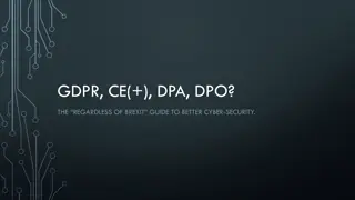 Better Cyber-Security Guide Beyond Brexit