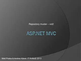 Advanced Repository Concepts in ASP.NET MVC Development