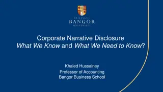 Understanding Corporate Narrative Disclosure and Its Importance