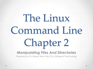 Understanding Linux Filesystem and Directory Manipulation