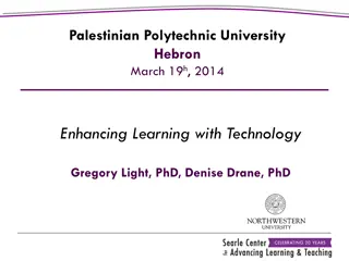 Enhancing Learning through Technology: Strategies and Implementation
