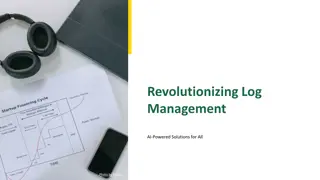 AI-Powered Log Management Solutions - Enhancing Efficiency and Security