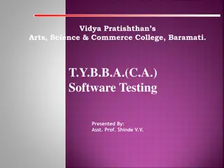 Software Testing Overview: Objectives, Goals, and Methodologies