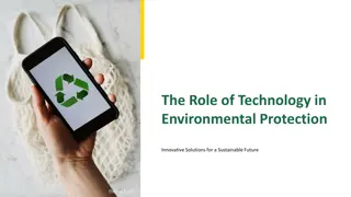 Innovative Environmental Solutions: Technology's Role in Sustainability