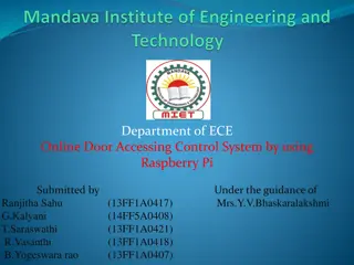 Online Door Access Control System with Raspberry Pi