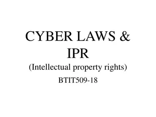Cyber Laws and Intellectual Property Rights Overview
