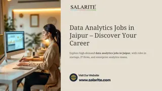 Data Analytics Jobs in Jaipur – Discover Your Career