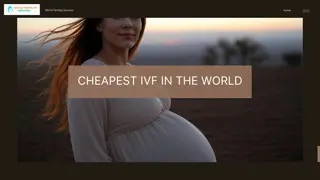 Cheapest IVF in the world |  World Fertility Services