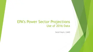Electric Energy Data System and Power Sector Projections