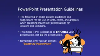 Effective Font and Design Guidelines for Engaging PowerPoint Presentations