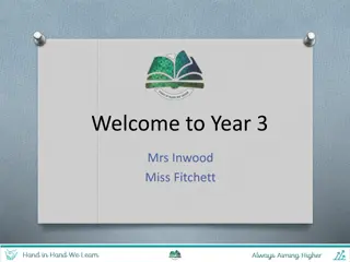Year 3 Overview: Welcome Message, Curriculum, Routines, Lunchtime, and More