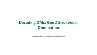 Gen Z Streetwear Domination: Instagram DM Tactics for Conversion