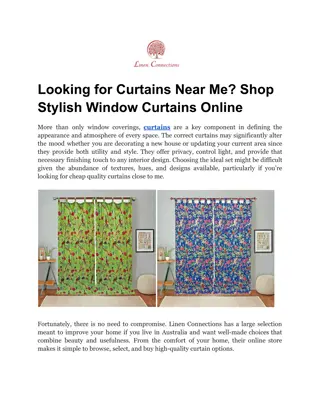 Shop Stylish Window Curtains Online