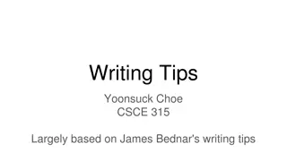 Effective Writing Tips for Academic and Technical Success
