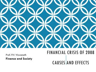 Causes and Effects of the 2008 Financial Crisis Explained