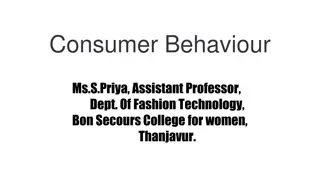 Understanding Consumer Behavior in the Fashion Market
