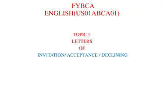 How to Write Formal and Informal Invitation Letters - Tips and Guidelines
