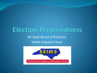 Election Preparation and Ballot Setup Guide