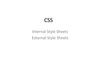 Understanding Different Types of CSS Styling and Implementation
