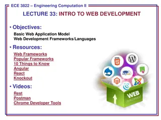 Intro to Web Development: Key Concepts & Popular Frameworks