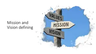 Crafting Mission and Vision Statements for Organizational Success