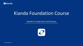 Introduction to Kianda Foundation Course: Processes and Forms Design