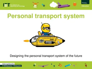 Designing Future Personal Transport System