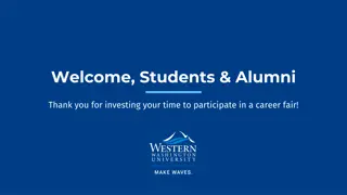 Ultimate Career Fair Guide for Western Washington University Students and Alumni!