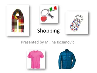 Discover Shopping Tips and Present Continuous Grammar