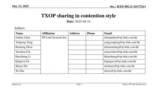 Enhancing TXOP Sharing in IEEE 802.11 Networks