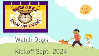 Watch Dogs Program for Parent Volunteers at WCES
